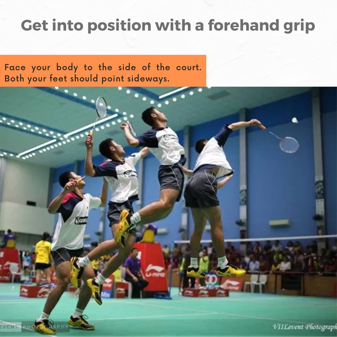 Badminton Asia on Twitter "DID YOU KNOW? Delivering a forehand SMASH