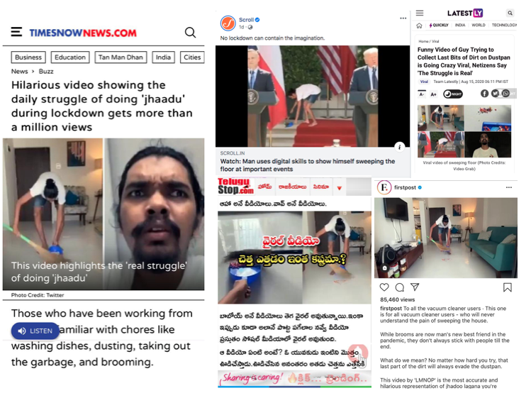 Watch_lmnop's tweet photo. Thank you so much @HindustanTimes,@Headlinestoday,@timesnowsports 
@IndiaToday ,@news18dotcom, @firstpost,@scroll_in,
@YahooNews,@latestly,@telugustop 
For featuring us on Your pages ! It means a lot to us.
youtube - https://t.co/ZBsAIkr5x2…
Instagram - https://t.co/0BftXfruGE https://t.co/e8RDVZ0fvV