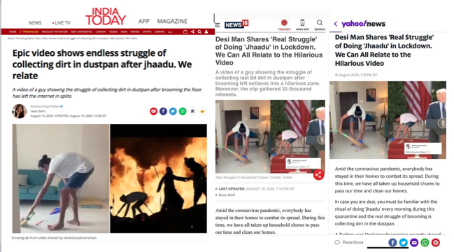Watch_lmnop's tweet photo. Thank you so much @HindustanTimes,@Headlinestoday,@timesnowsports 
@IndiaToday ,@news18dotcom, @firstpost,@scroll_in,
@YahooNews,@latestly,@telugustop 
For featuring us on Your pages ! It means a lot to us.
youtube - https://t.co/ZBsAIkr5x2…
Instagram - https://t.co/0BftXfruGE https://t.co/e8RDVZ0fvV