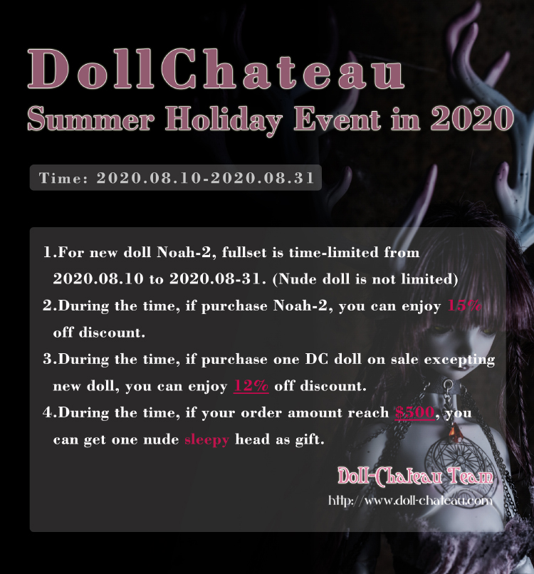 DollChateau's tweet photo. So much preferential terms are waiting for you. #dollchateau #dcnewdoll $dcbjd #dcnoah #dcdesign https://t.co/RqUMmbdlDI