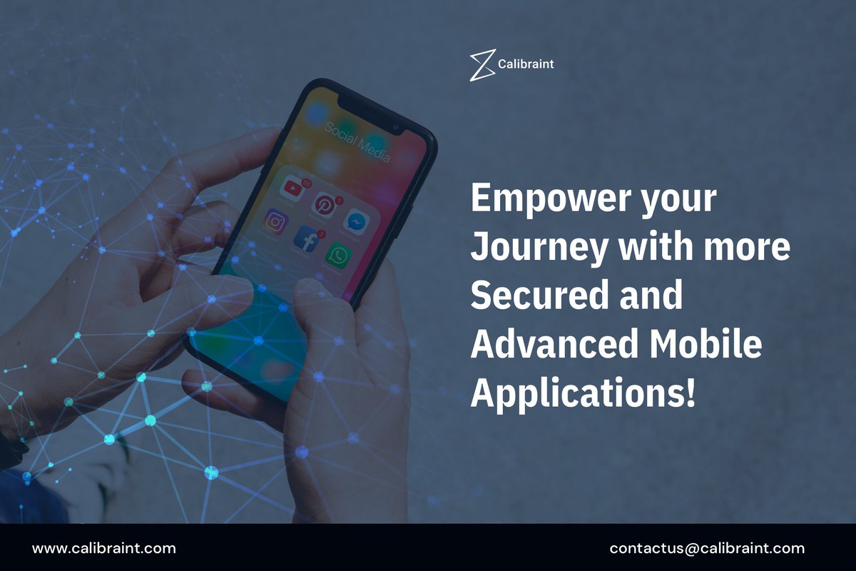 Build flawless #applications rooting from your astonishing ideas! #Calibraint
calibraint.com/services/mobil…

#Mobile_apps #ASPNET #JS #Java #Hybridapp #hybridappdevelopers #crossplatform #nativeapp #softwaredevelopment #chatbots #MachineLearning #AI #crypto #Software #Angular #Flutter