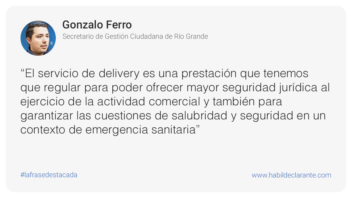 hdeclarantetdf's tweet photo. #HabilDeclarante #LaFraseDestacada es de @GonzaFerro https://t.co/RGBmu9XVWw