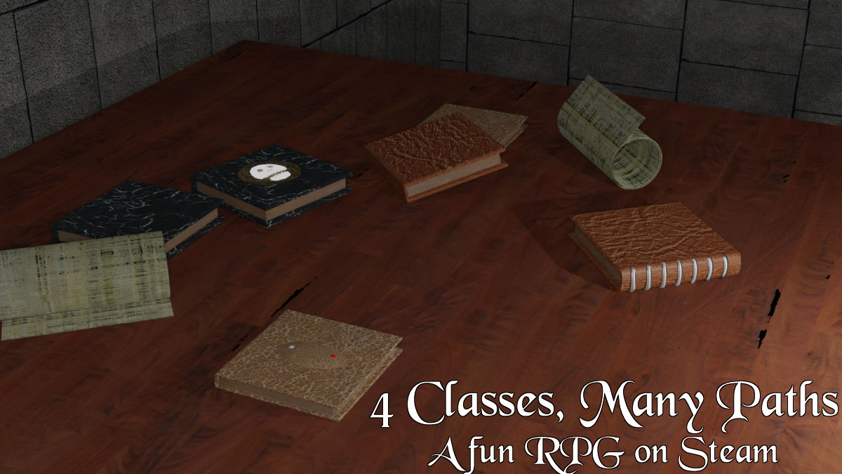 JC_SpringBourne's tweet photo. Some Spell books for my mage.
#twitch #youtube #youtuber #youtubegaming #smallyoutuber #Stream
#pcgaming #videogaming #Gamers #Gaming
#4Classes #indie #rpg #rpggame #openworld #fantasy #roleplay https://t.co/U3tmQzWKBY