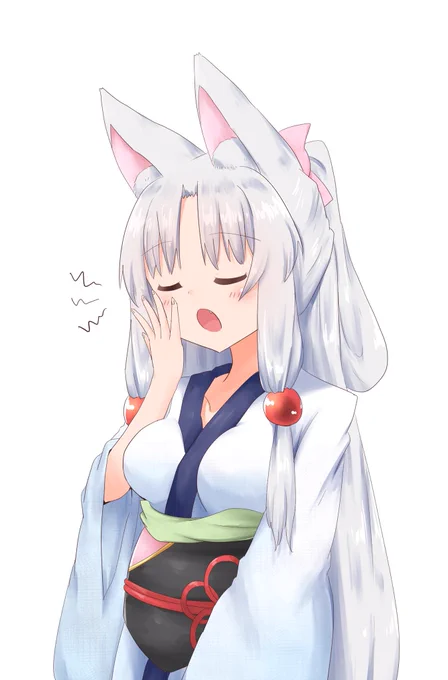 292/2310
あくびをするイタコ姉さま 