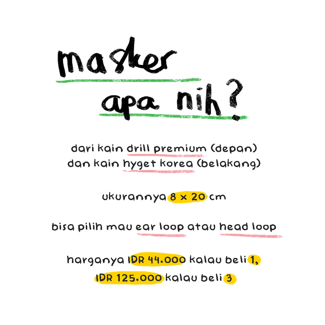 achebong's tweet photo. Tadinya mau twitter do your magic gitu soalnya jualan masker tapi lupa terus tau2 udah hari terakhir PO wkwkwk https://t.co/zhJ97VTQiu