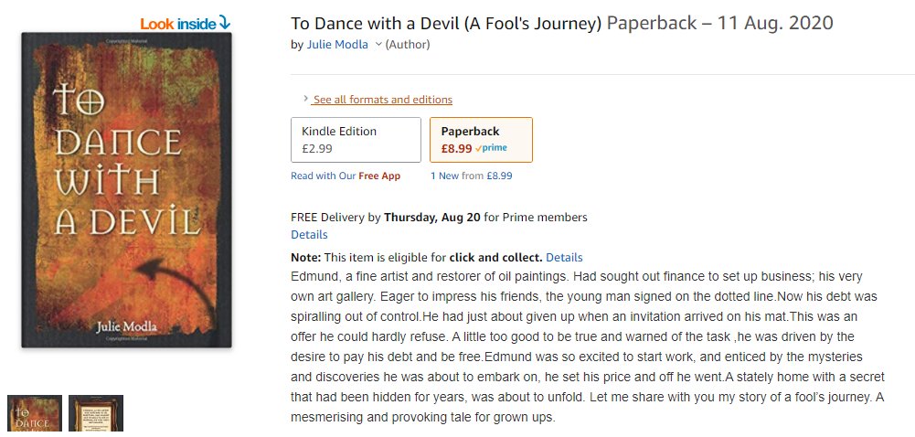 She's only gone and done it again! <a href="/JulieModla/">Julie Modla</a>'s new book all about a fools journey !! Click link to pucrchase: amazon.co.uk/gp/product/B08… #bookclub #stockport #localauthor