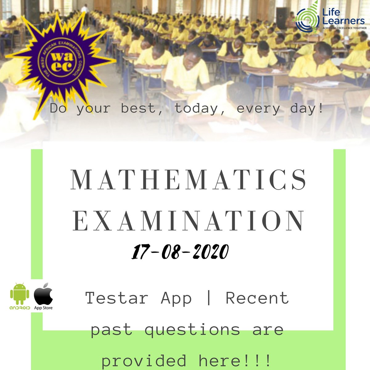 Get unlimited access to WAEC past questions and answers with detailed solutions to help you pass your examinations.
📱💻Download Testar App
.
#testar #andriodapp #gamer #WAEC #NECO #studio #education #steam #elearning #vr #bigdata #science #iot #datascience #Mathematics #COVID19