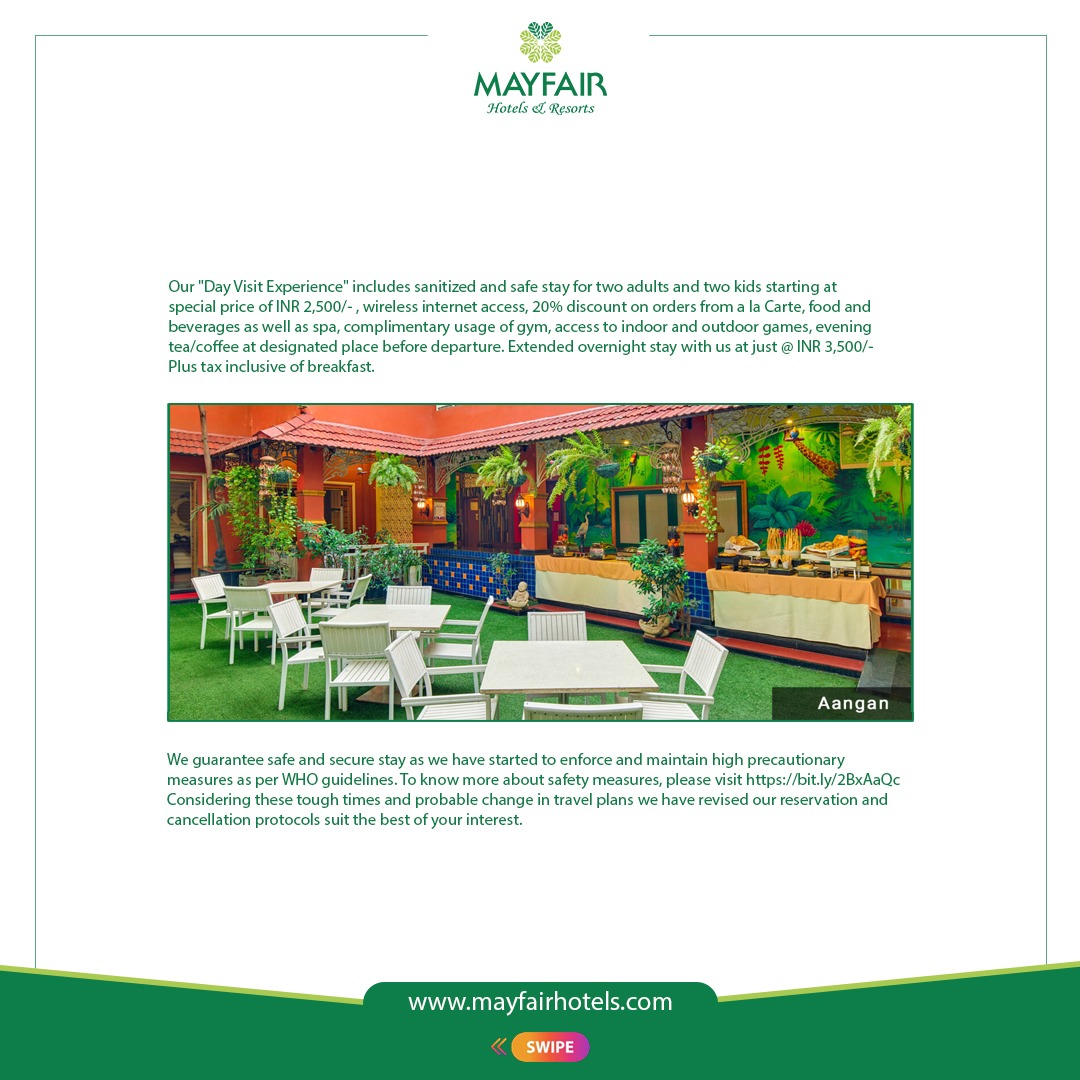 MayfairResorts's tweet photo. Binge on class and luxury at MAYFAIR Rourkela at incredible rates.
#mayfairhotels #luxuryresort #familyholidays #mayfairrourkela #mayfairpackages #staycation #staysafe https://t.co/XEDh6vIdtI