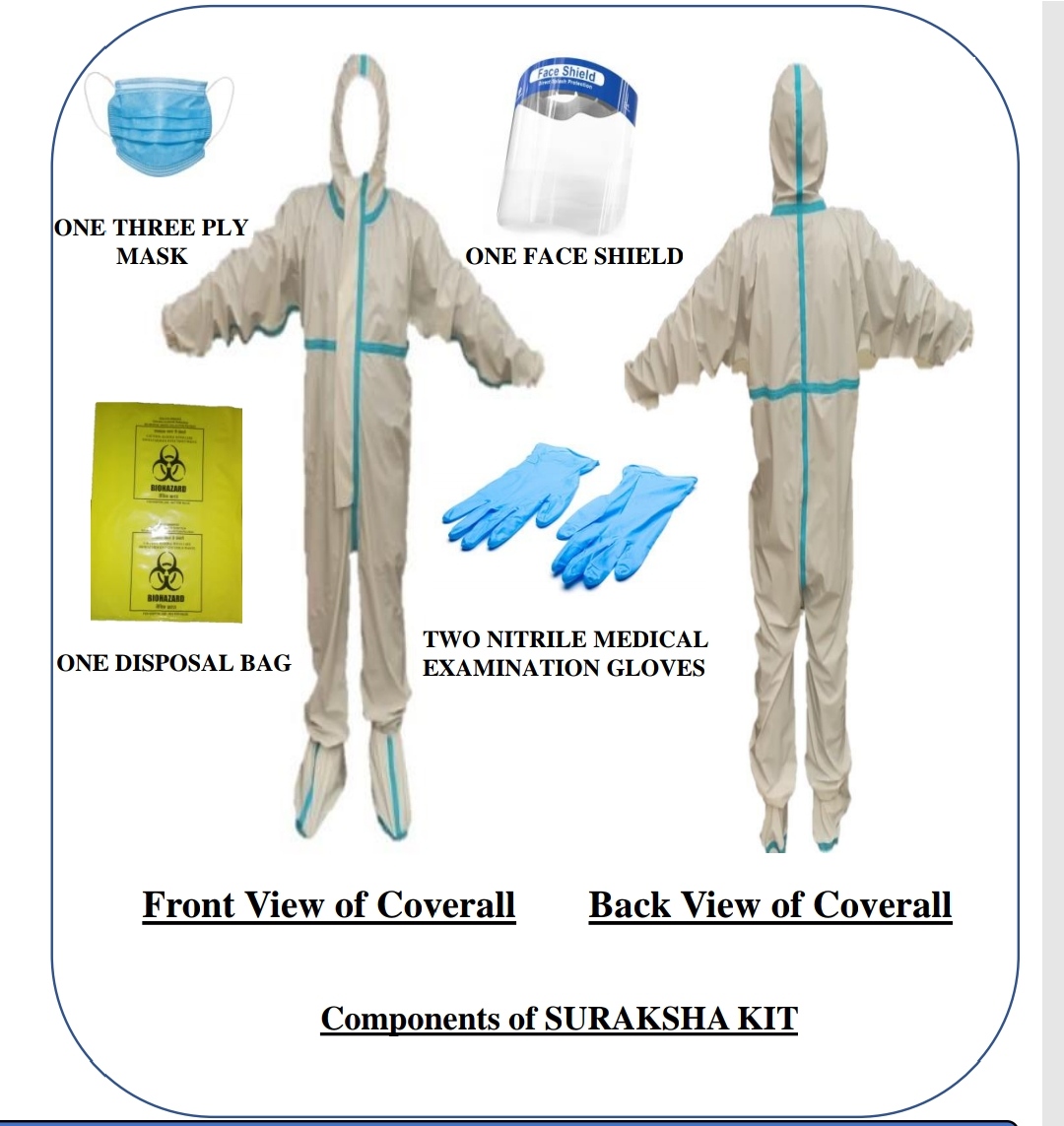 BIRAC_2012's tweet photo. #FastTrackInitiative: @BIRAC_2012 supported #SurakshaFullBodyCovergaeKit developed by #AarnaBiomedicalProducts provides a holistic solution for various personnel in vulnerable environments.
@drharshvardhan @DBTIndia @RenuSwarup @makeinindia
#AtmaNirbharBharat https://t.co/5QYYEe0NOr
