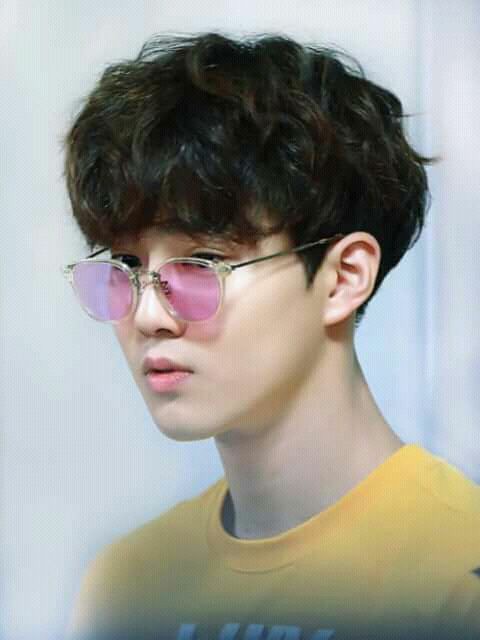 Junmyeon wears glasses, a thread: