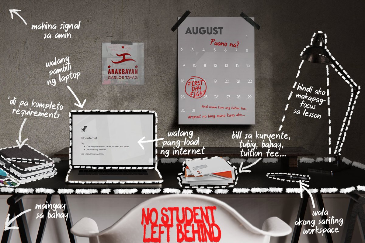 ABCarlosTayag_'s tweet image. “Walang magagawa ang simpleng pag-urong ng pagbubukas ng klase kung walang kongkretong plano upang puksain ang virus at suportahan ang mamamayan.”

BASAHIN ANG BUONG PAHAYAG: bit.ly/3ayXuKQ

#LigtasNaBalikEskwela
#NoStudentLeftBehind
#FreeMassTestingNowPH
#OustDuterte