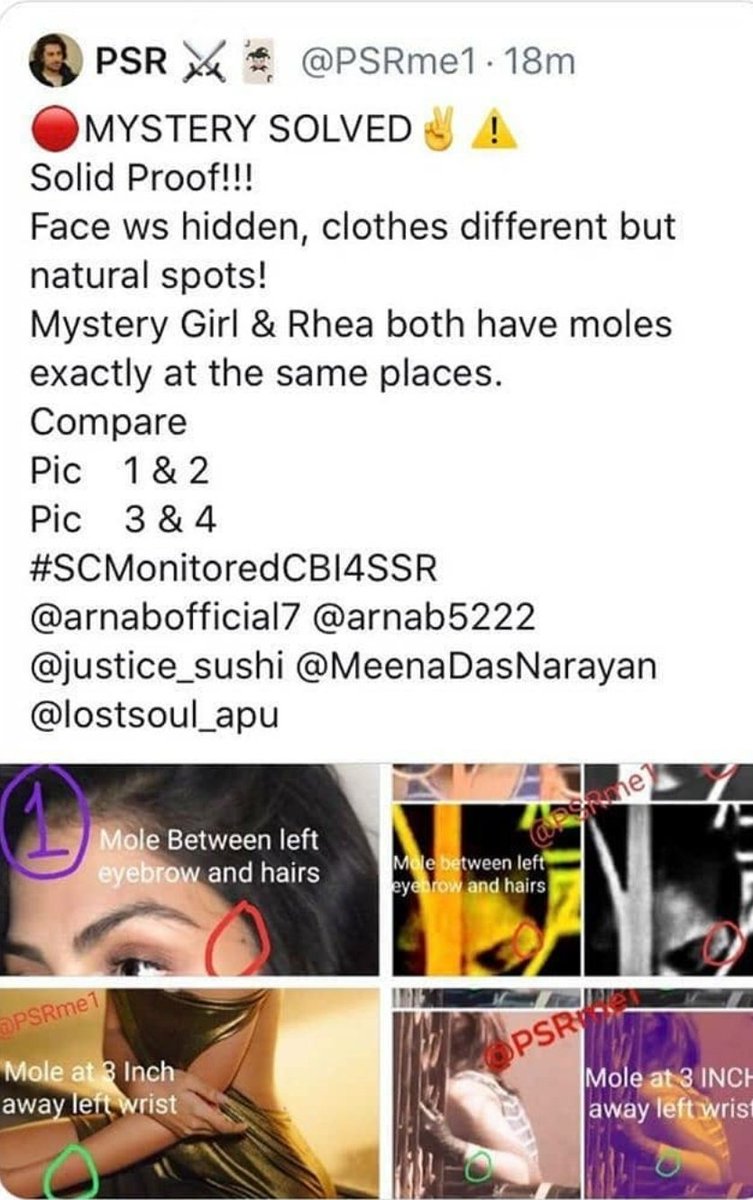  #MysteryGirl resolved. Someone actually done a good work..