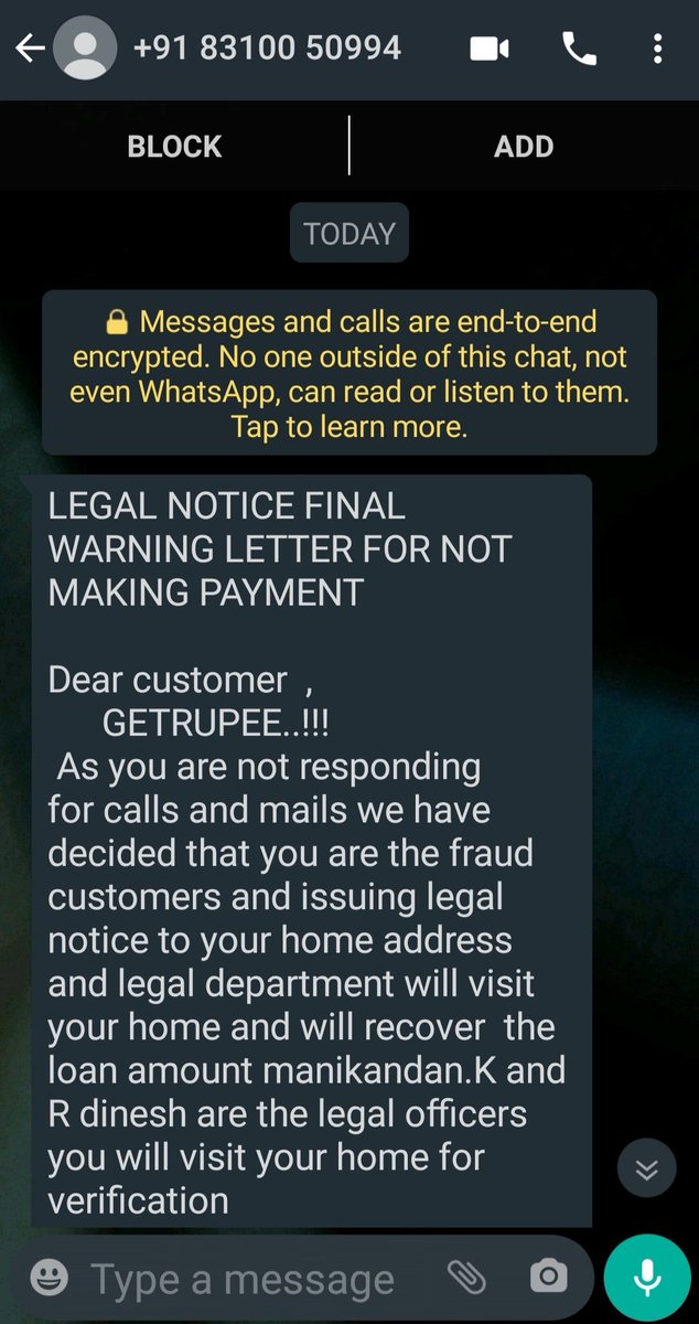 Rizzz54966993's tweet photo. #OperationHaftaVasooli 
@SaveThem_aid 
@SaveThemIndia 
#GetRupee #MobileLoanApp sending messages after payment is done more than availed still sending messages 
@DgpKarnataka 
@CMofKarnataka https://t.co/60qP3tGSJ1