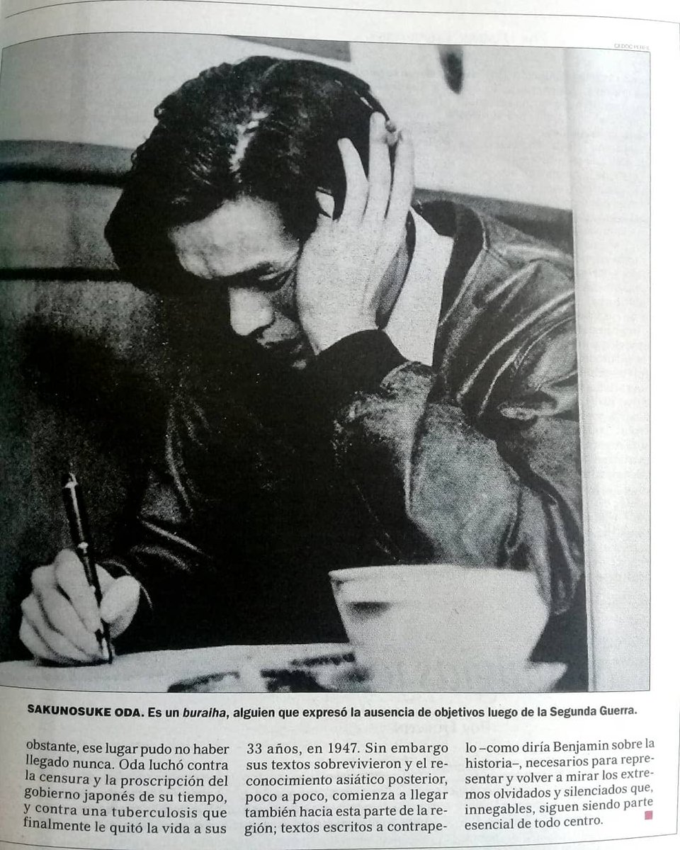 gabytripodi's tweet image. Acá, una #crítica que escribí para @perfilcom @perfilcultura de "El signo de los tiempos", de #SakunosukeOda. @tamb_el_caracol 
🖋️📰📚
#libros #diarioperfil #reseñas #críticaliteraria #literatura #Japón #Osaka #literaturajaponesa #noticias #cultura #periodismo #letras #books #art