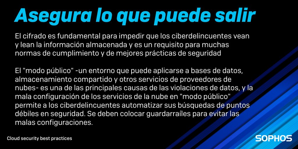 _RuthVelasco_'s tweet photo. #cloud #security #cifrado #cumplimiento #normativo #sophos #CloudOptix https://t.co/VPM7l4sP37