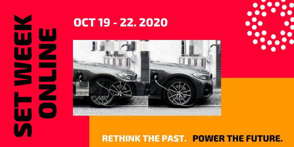 StartUpGET's tweet image. Save the date!⏰SET Week Online, an online version of the #SET Tech Festival and Award Ceremony will be happening on 19-22 Oct. 2020! Join us for exciting formats, including #SETtalks, digital speed-dating, live pitches, and more! Sign up👉 bit.ly/39A7S4D