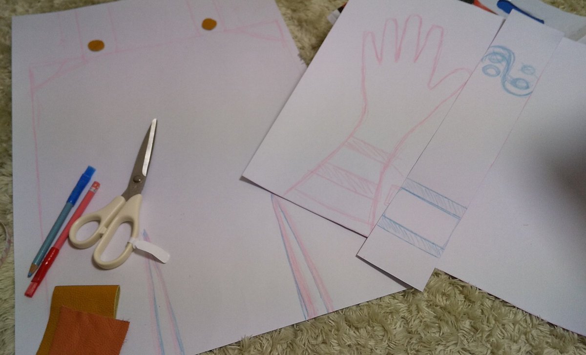 Aikawa_15_'s tweet photo. 今すごくアイカちゃんのコスプレを作りたくなって、型を作り始めました

#エターナルアルカディア
#skiesofarcadia https://t.co/xTXbCHkzG7