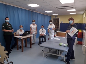 AiredaleNHSFT's tweet photo. Well done to our team who have run their first 'one stop' clinic for children with #CerebralPalsy where the consultant, OT's physio & orthotist are all at the appointment. It means less hospital appointments & parents & children leave with a clear plan 🌟https://t.co/m6DjK7G3qE https://t.co/spOlja4zjm