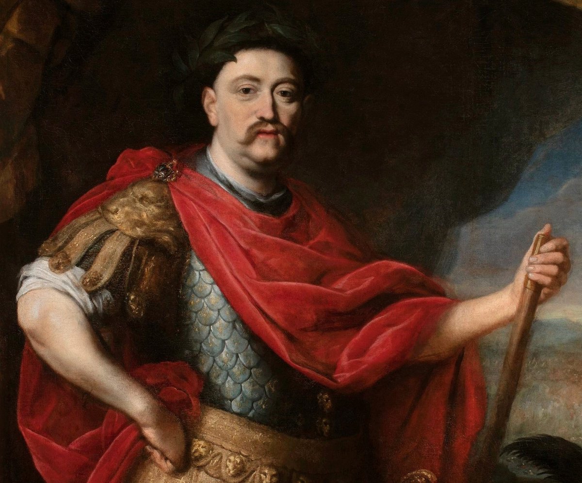 OldPortraiture's tweet photo. Born #OnThisDay in 1629: #JohnIIISobieski (1629-96), King of Poland and Grand Duke of Lithuania
Portrait in Roman costume attributed to #DanielSchultz (1615-83), after 1680
#JanIIISobieski #Sobieski https://t.co/WW2WIqIDME