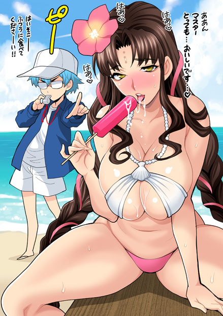 アイス食べるキアラ #FGO #殺生院キアラ 