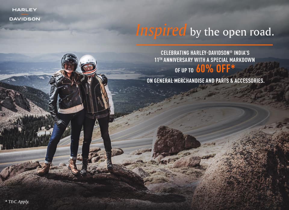 CapitalHarley's tweet photo. Rush Now for best and limited stocks. Valid till 31st August only.
Harley Davidson Gurugram: +91 95609 87000.
Harley Davidson Delhi: +91 99104 03914
#11YearsofHDIndia #AnniversarySpecial #HarleyDavidson #HarleyDavidsonIndia #CapitalHarley #Harley #HarleyMerchandise #HarleyOffer https://t.co/4ZiGIZZVUW