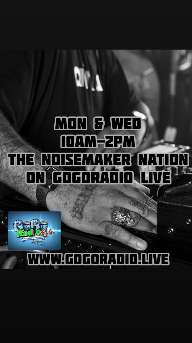 EventsinDMV's tweet image. ☀ This AM! Don't miss DJ Rico's debut on GoGoRadio LIVE! - Tune in from 10am - 2pm 📻 @ bit.ly/dj-rico #djrico #gogoradiolive #dmv #urbanmarketinggroup