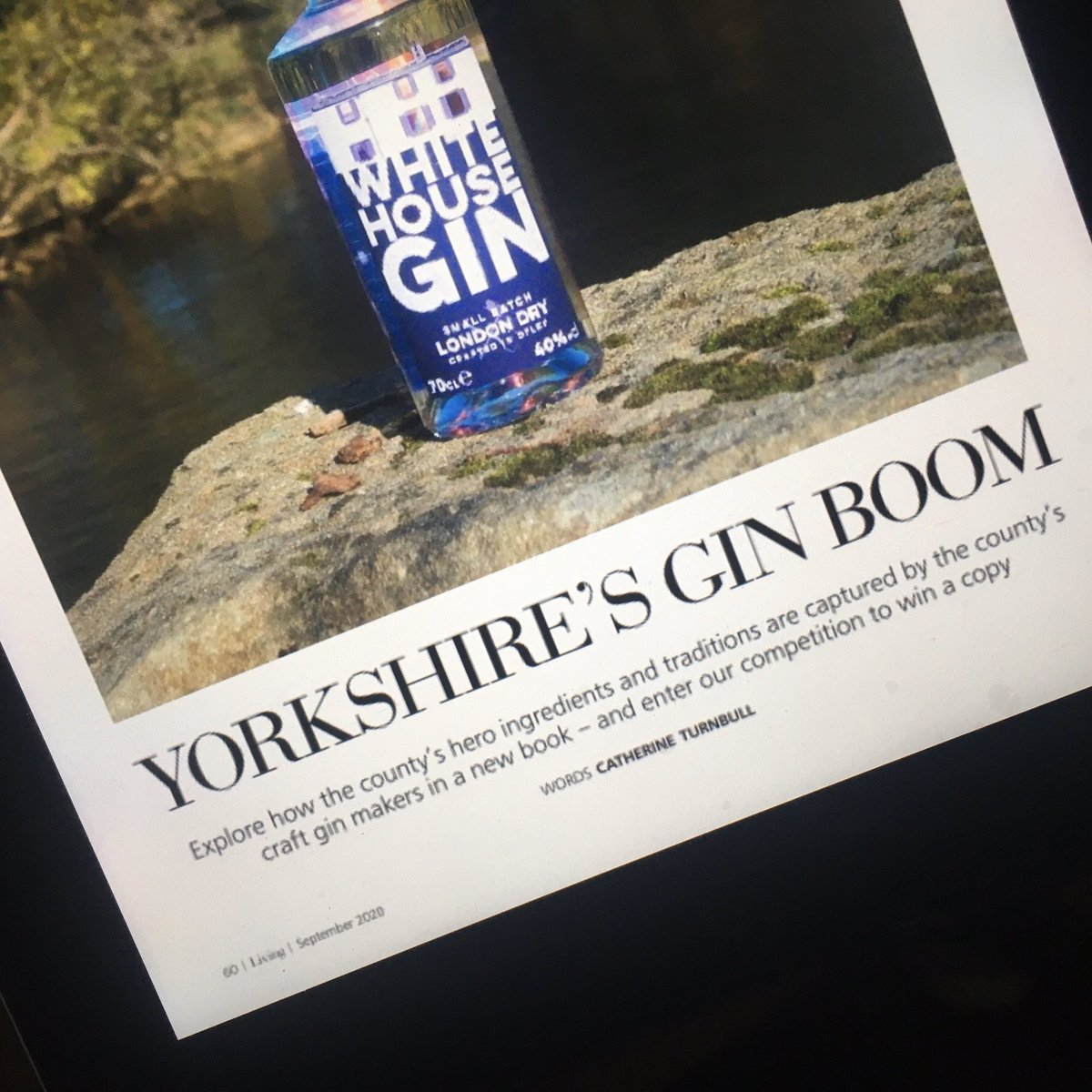 GinsYorks's tweet photo. Find out more about Yorkshire’s gin scene in Yorkshire Living magazine. Thanks Catherine @nordicqueen2 4 great article. WYorks edition on steeets or here https://t.co/w13vm4VAG0 @thisisswaledale #otley #gin #whitehousedistillery @gindivine #huddersfield @GinsYorks #foodanddrink https://t.co/d1WGeo6f1W