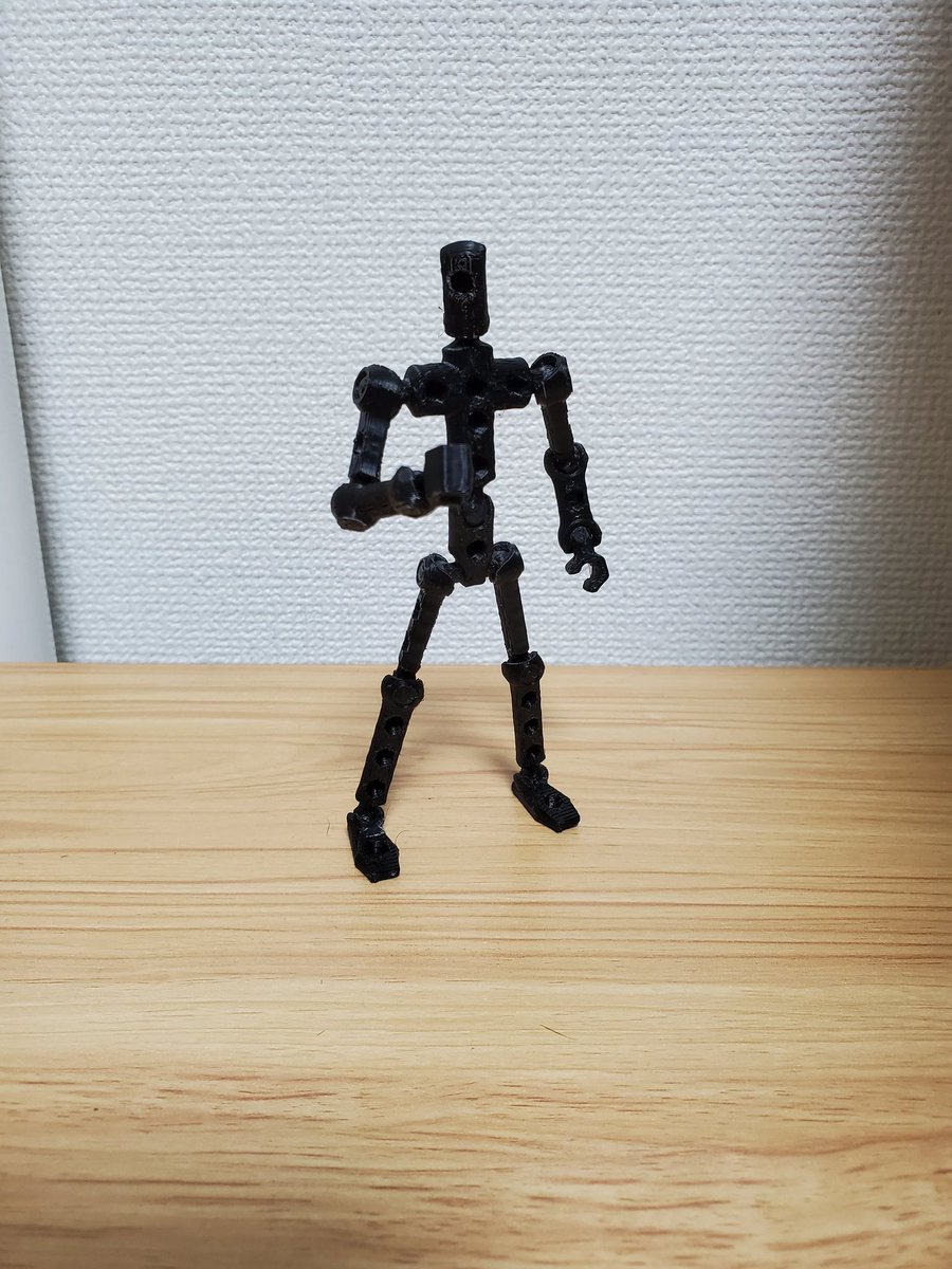 ymnk_kyoichi's tweet image. 無料のデータ出力してみた。
ボールジョイントもクリアランス次第で使えるもんなんだなぁ。
#Adventurer3 #Modibot