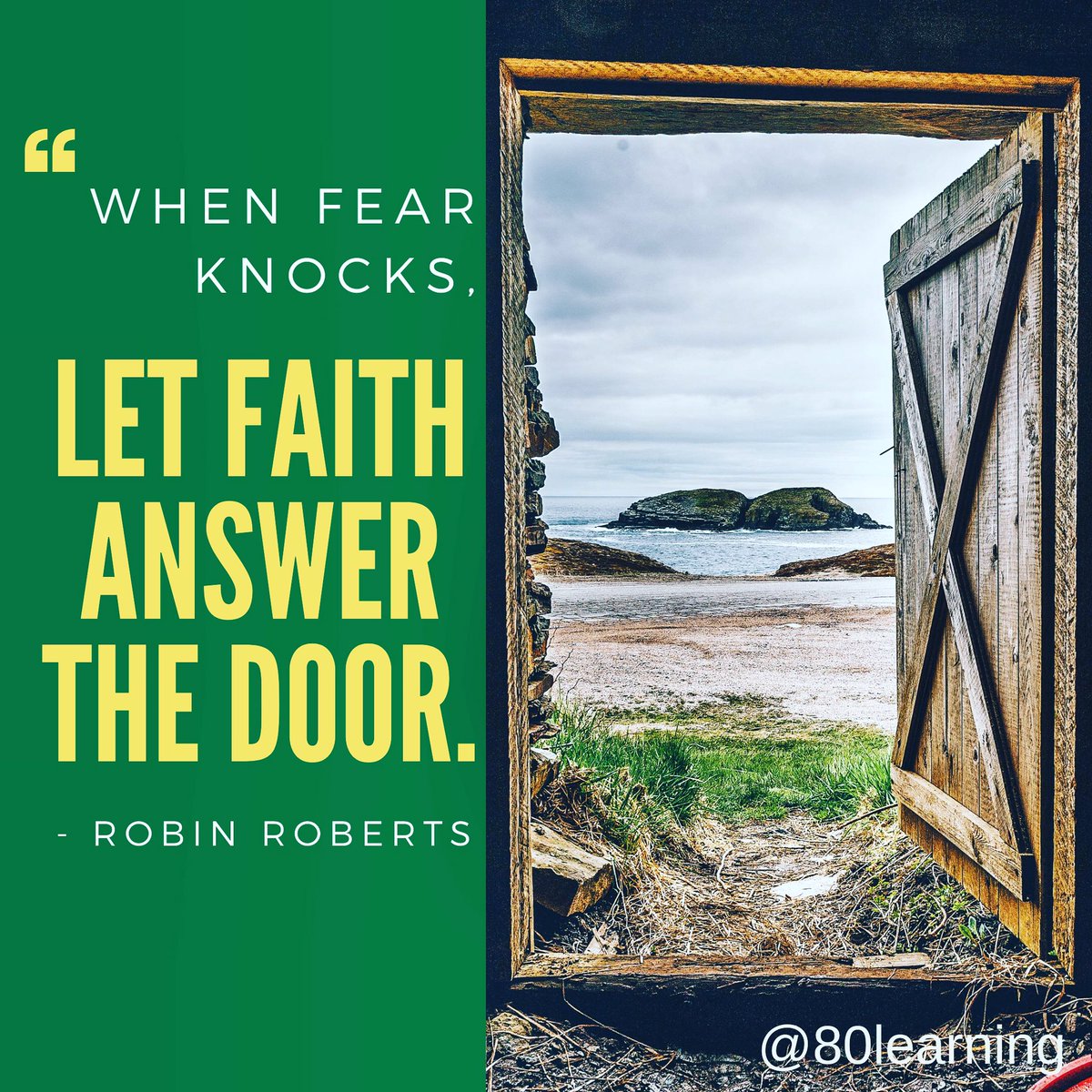 80Learning's tweet image. Faith over fear, positive over negative.  

Divide your goal into smaller tasks, phases, or short periods of time.  Each step counts towards getting it done.  Go get’em!!!

#growthmindset #goalsetting #timemanagement #projectmanagement #methodology