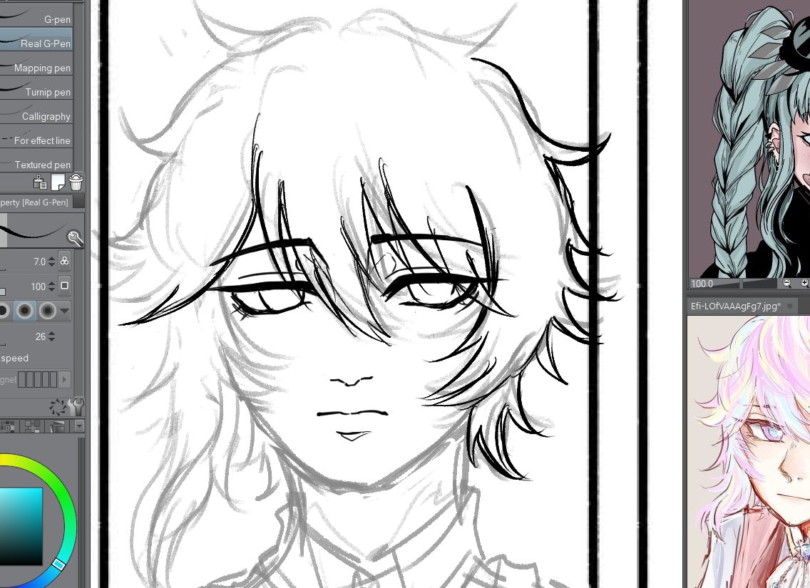 doing this i learned: i cant lineart anymore _(:3 #wip https://t.co/0OOzeXcb6c 