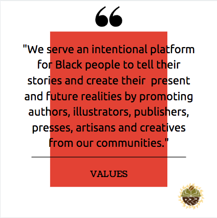 Today's highlighted value is about intentionality in platform-building

Drop your thoughts on it below!

#rrbbookstore #blackauthors #blackillustrators #blackartists #blackcommunities #africandiaspora #blackpresses #blackpublishers #wellreadblackgirl #blackliterature