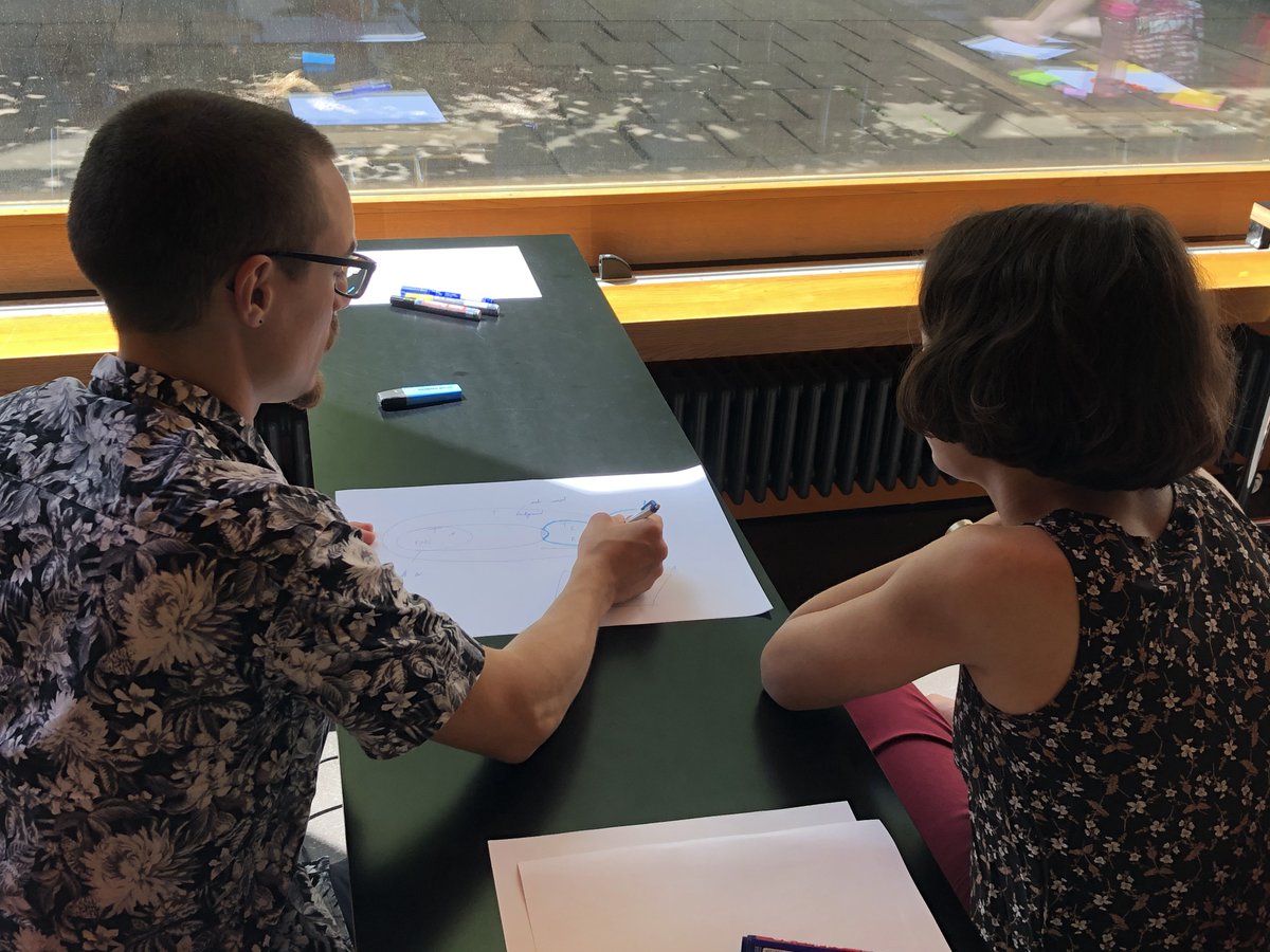 USI_en's tweet image. Day 1 of the 24th #SummerSchool in #socialsciencemethods @USI_university @FORSresearch - Time to work on your own data with Professor Sebastian Kernbach #VisualThinking 

➡️usi.ch/en/education/s…