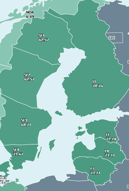 RolandsIrklis's tweet image. Rīt ļoti augstas cenas visā reģionā. Laikā no 9:00-15:00 cena virs 100 EUR par MWh. Ja cena piesaistīta biržai, tad jāizvērtē iespējas attiecīgajās stundās tērēt mazāk.