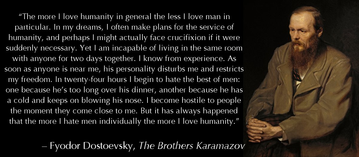 The combat “systemic injustice”, injustice is used. And it is evident and a truism that one cannot end injustice by means of injustice. And one corrupts one’s own heart and character by engaging in the injustice “meant to” end injustice. When one does evil, one ceases to care.