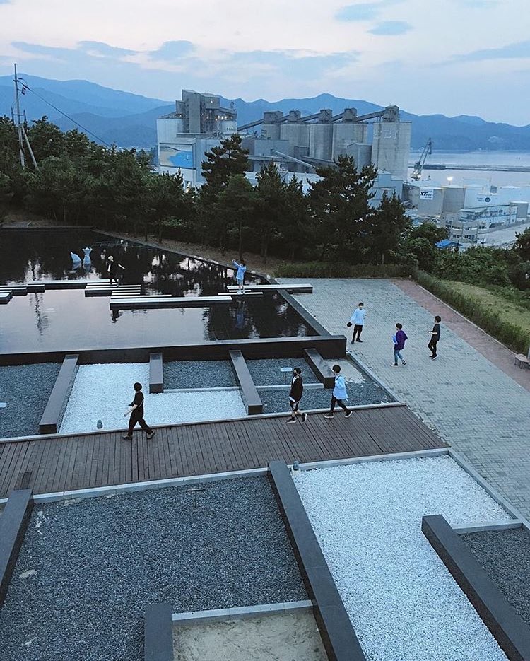 180704 (Not a selca but he posted this saying “ #Family  #Brotherhood”. He really looks over the kids )