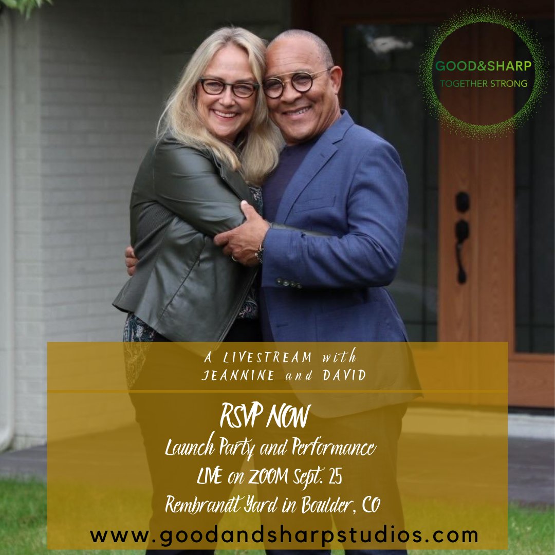 DrOfTheSoul's tweet photo. We are now LIVE and the RSVP for our LIVESTREAM event on Sept. 25th is OPEN! Follow me and @drdavidpsharp  at @goodandsharpstu!

RSVP for our event at our link in our bio!

#goodandsharp #jeannineanddavid #liveyourdreams https://t.co/wZtu0i0Zkh