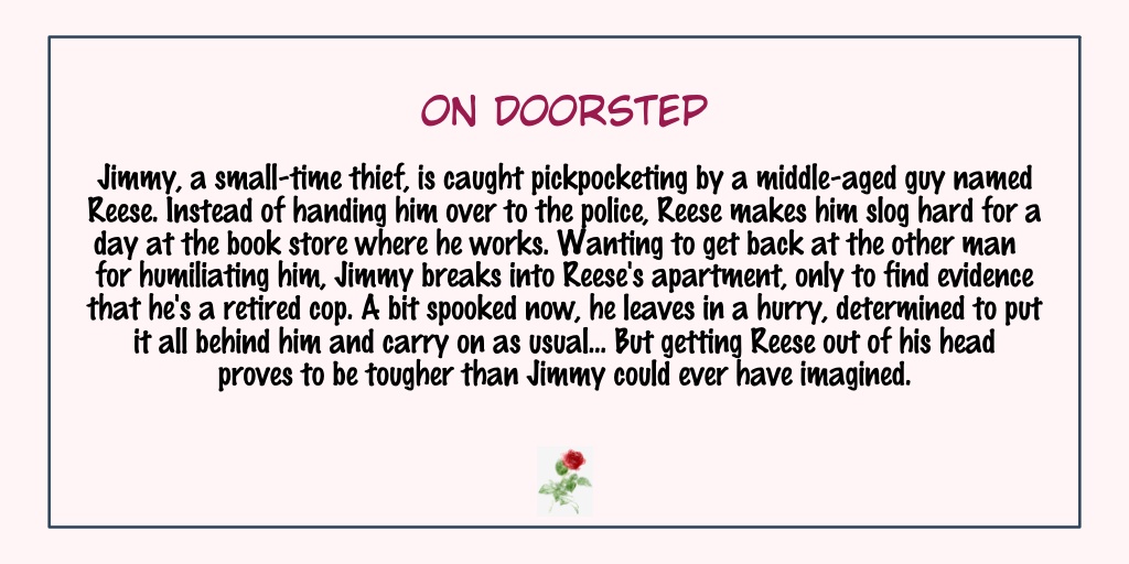 On DoorstepStatus: Completed- First of all, do you see that cover? So pretty!!! - The couple in this manga have a large age gap. It's quiet a heartwarming story. - This one's short but sweet. Perfect for quick reads