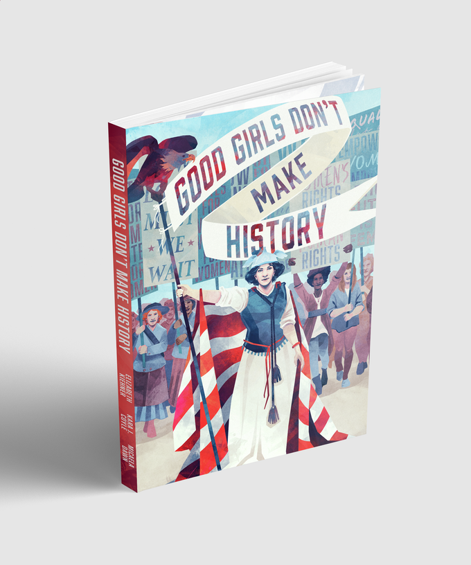 Don't forget to check out and support the last week of our Kickstarter for "Good Girls Don't Make History"!  kickstarter.com/projects/goodg…

#shevotes100 #voting #vote2020 #election #motivational #women #womensrights #womensuffrage #motivationmonday #girlpower