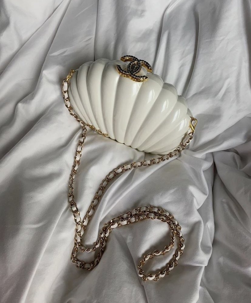 ✭ on X: chanel shell bag  / X