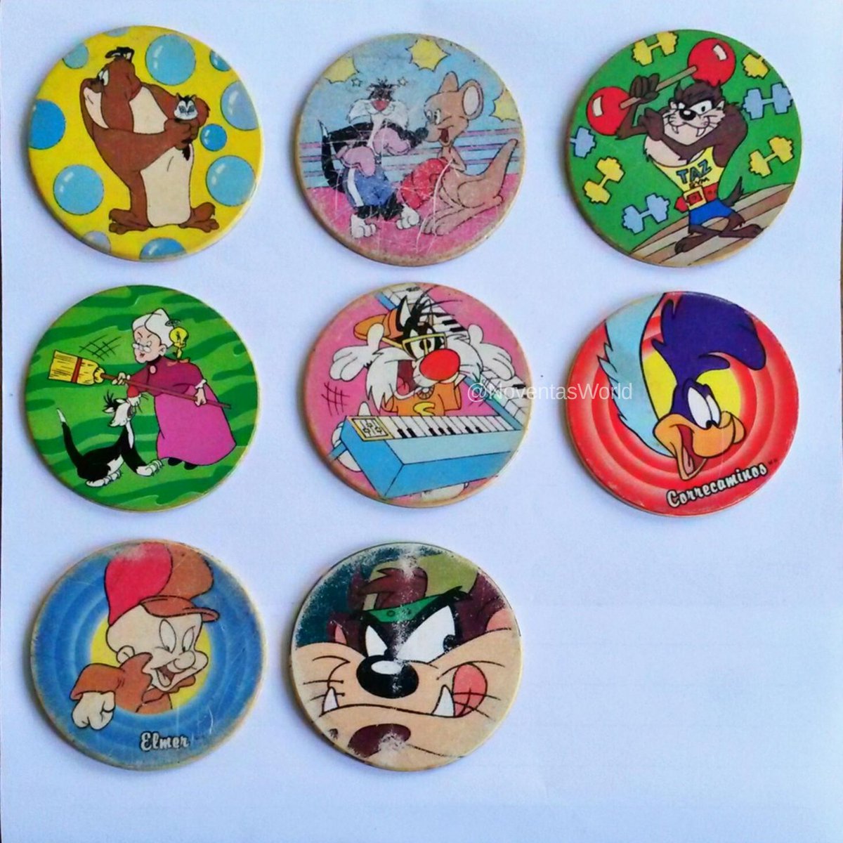 Hintergrund Ablehnen hinzufügen tazos looney tunes Bischof männlich