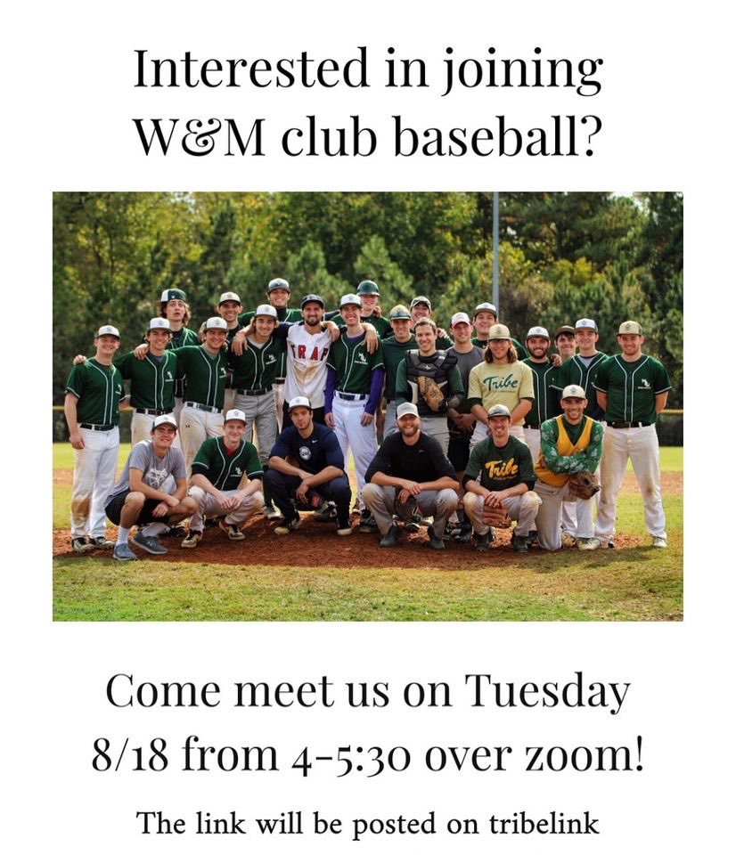 William & Mary Club Baseball tweet media