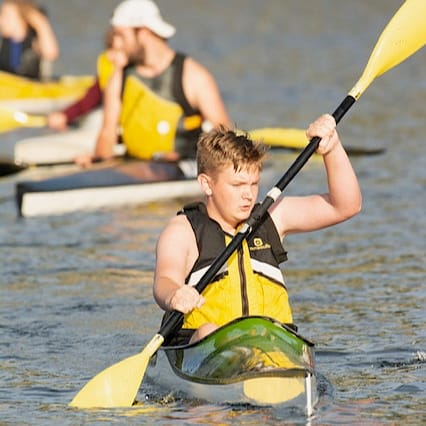 SUMMER ATHLETE SPOTLIGHT - XAVIER TYLER - PADDLEALL
With his upbeat attitude, Xavier loves to find ways to make practice extra fun. He recently started using a Nelo kayak for practice and his coaches are proud of his amazing balance! Xavier is an all-star, on and off the water.