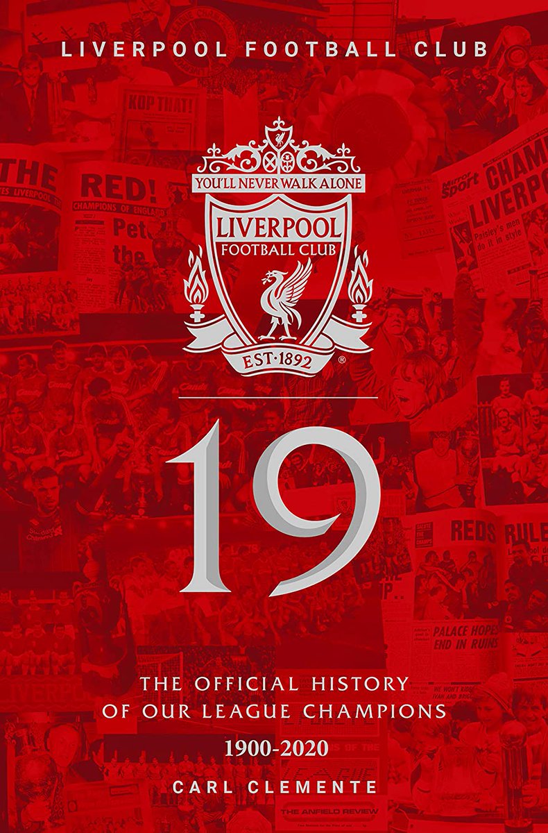 clemente_carl's tweet image. I'm proud to announce the pre-sale of '19', which recounts in detail the story of each title success. If you like what I do from a historical &amp;amp; statistical point of view, you'll enjoy it! Reserve yourself a copy &amp;amp; thanks for the support. #LFC @LFChistory amazon.co.uk/19-Official-Ch…