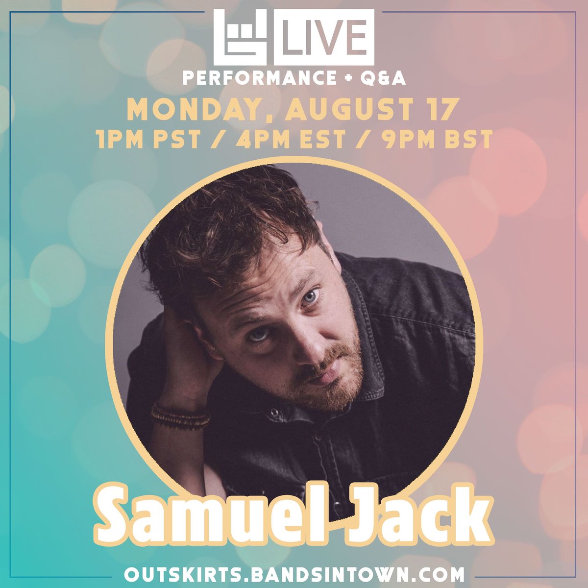 SamuelJackMusic's tweet photo. Going live with @Bandsintown at 9pm BST tonight. Performing some stripped versions from #EmptyPocketsCrowdedHeart. I’ll be there for live Q&amp;A afterwards. Come say hi. 👉🏽https://t.co/gxqm39FhvN https://t.co/APGxFZCqSy