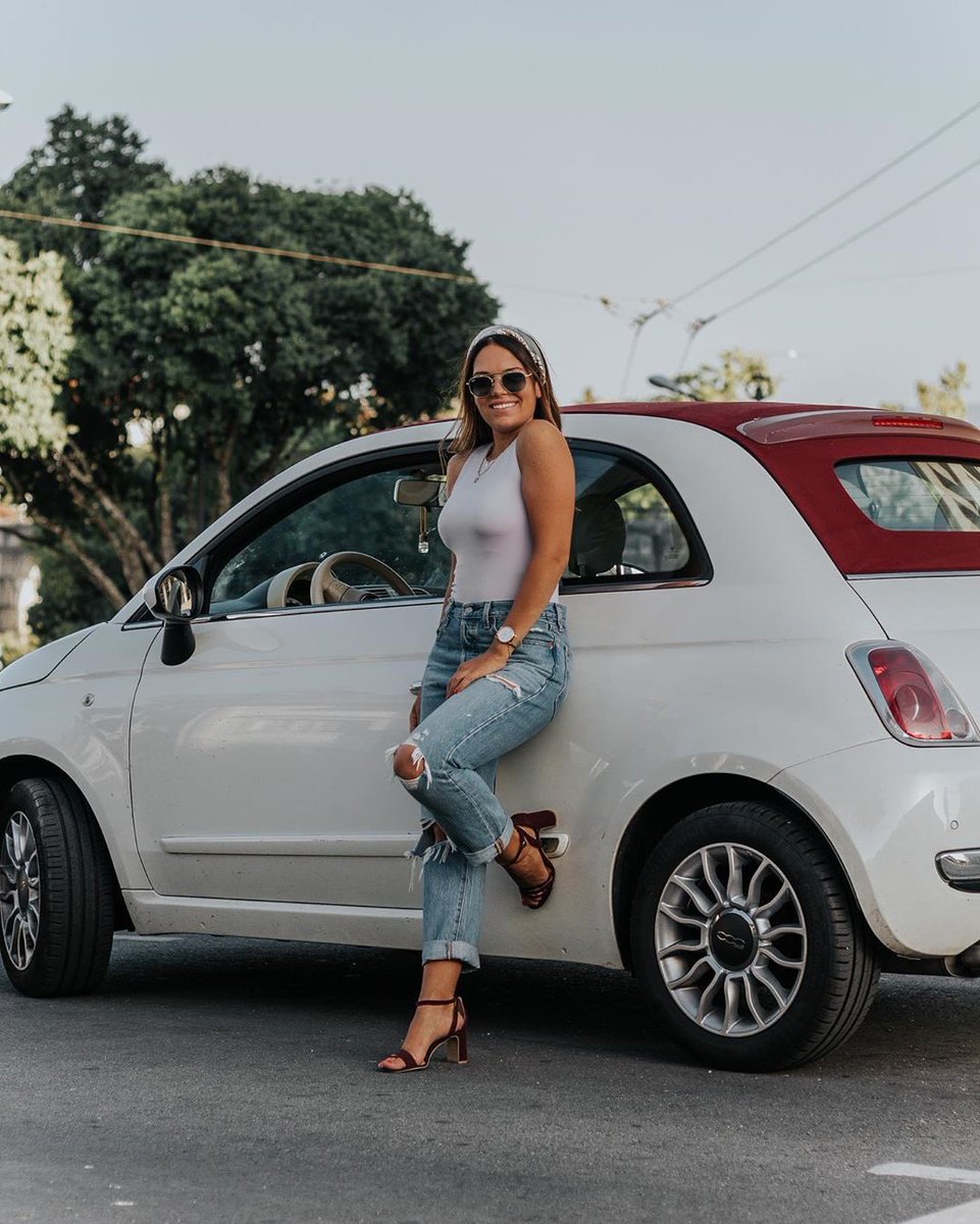 A nossa Débora Monteiro, em campanha para a Roady