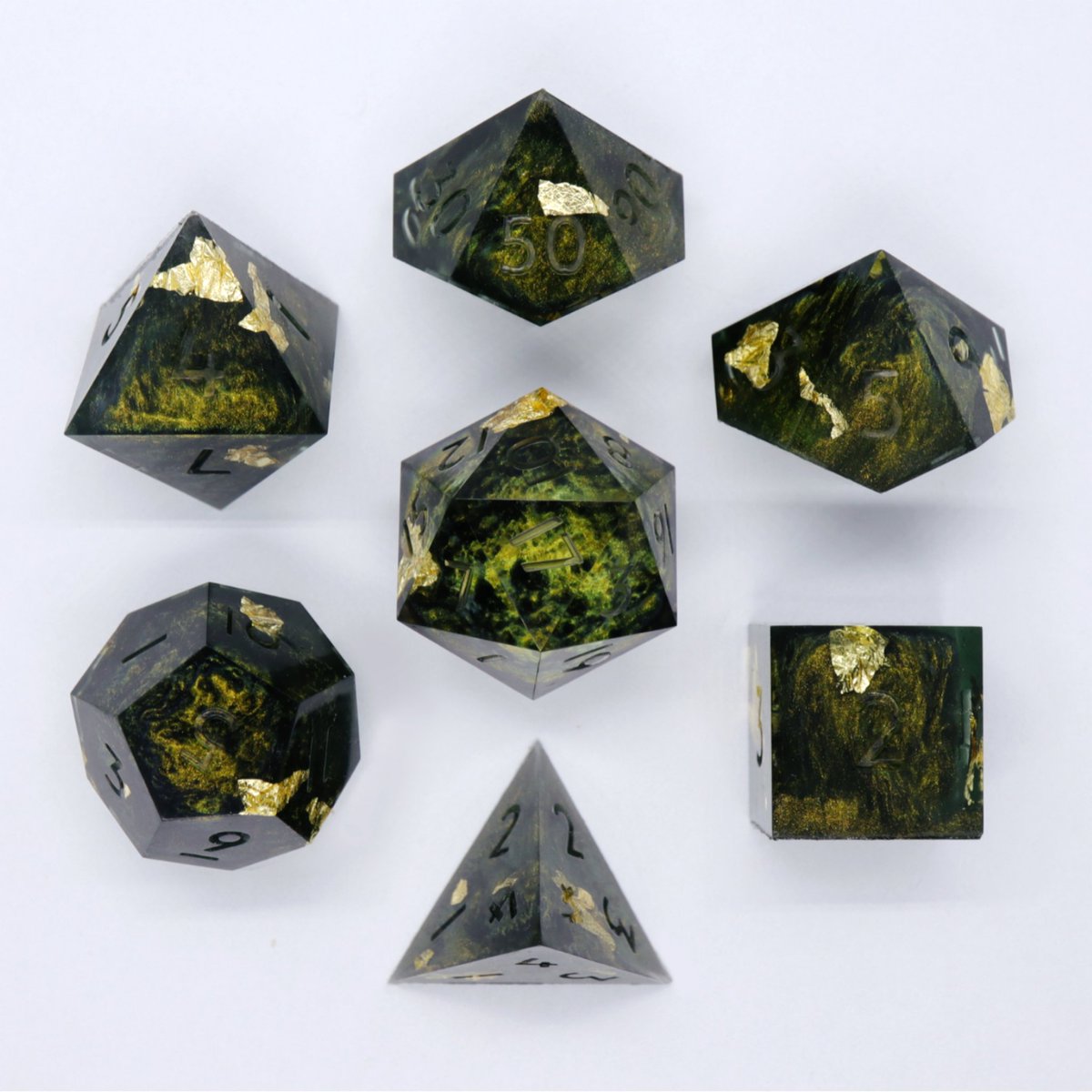 Invocation ✨ an Eldritch-themed test set #dnd #ttrpg #dice