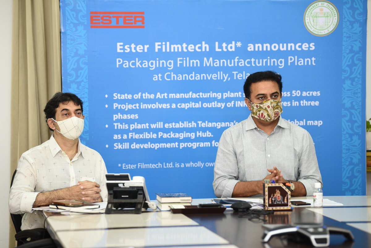 AnishBRS's tweet photo. If u are #NatureFriendly🌱
#ProjectOriented ⛲&
#EaseofDoing to farming🌾
- 🌧️#Rains flow onto invest.
&
If u are
#InvestmentFriendly🤑
#GrowthOriented📈&
#EaseofDoing to business💼
-🏭#Industries flow onto invest
#EsterFilmtechLimited
#HappeningTelangana
@KTRTRS
@JAGANTRS https://t.co/RmgqTqI7qN