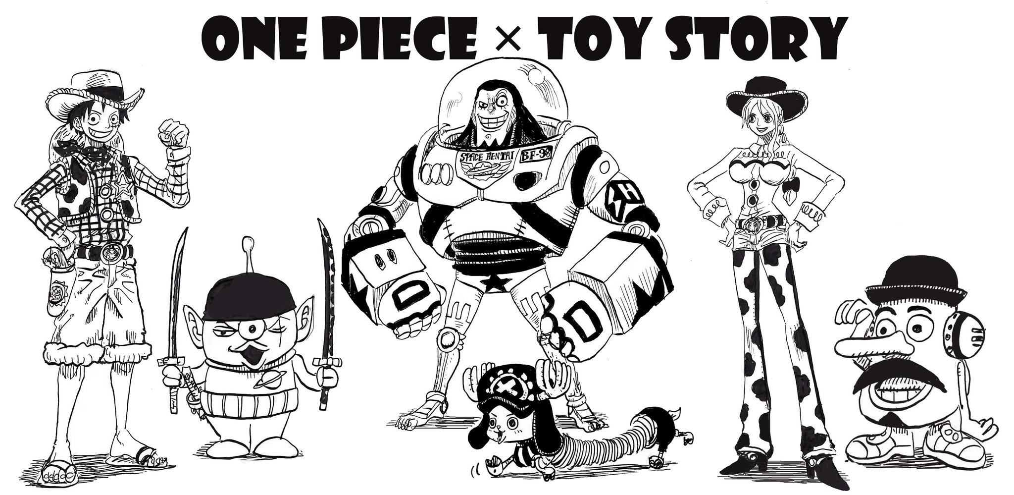 ぽにお Ponio Onepiece Toystory