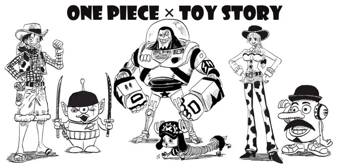 ONEPIECE×TOYSTORY 