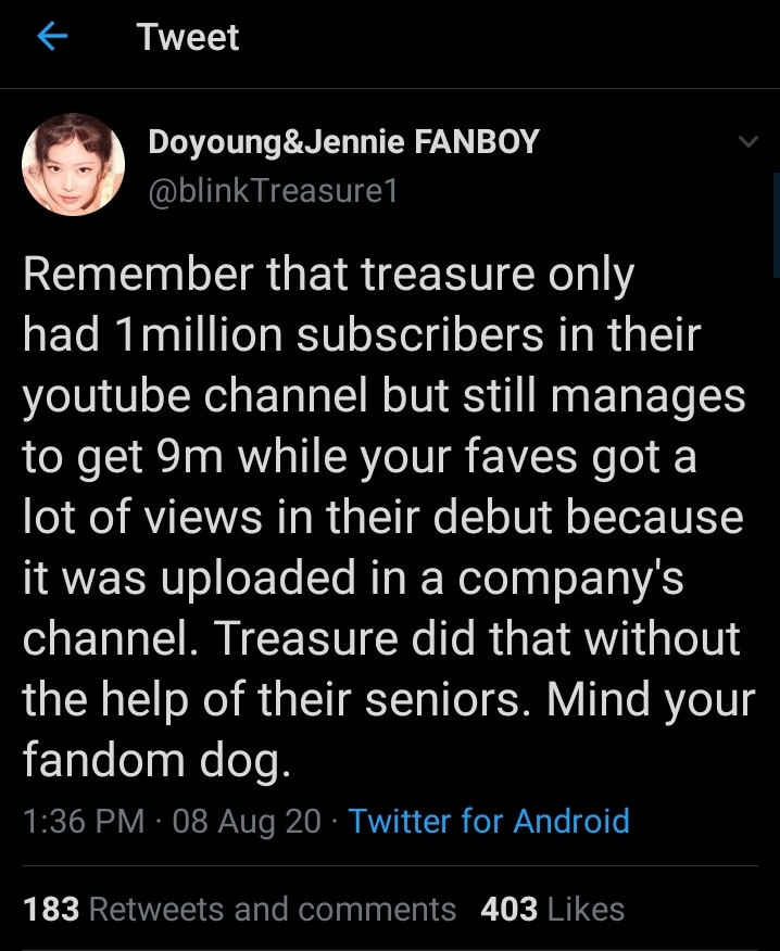 But lets get back alittle to big 3 fandoms shall we?What do they think about their fav's privilegeWait ...what?!You worked on your own and got help from no one? ....should i have an opinion on this?? .... im actually speechless ....... a big3 and survival show stan saying this